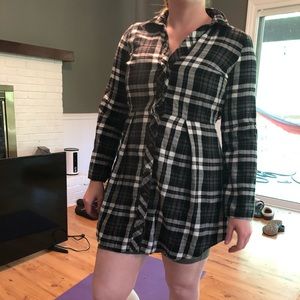 plaid dress
